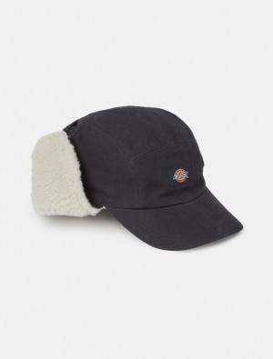 Caps ανδρικα Dickies Duck Canvas King Cove Lumberjack μαυρα | 322921361