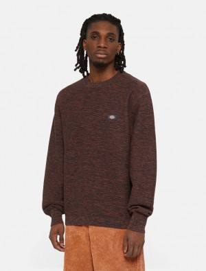 Jumpers ανδρικα Dickies Burkeville καφε | 65762621