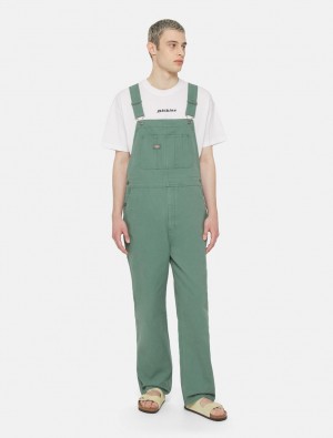 Overalls ανδρικα Dickies Duck Canvas Classic Bib πρασινο | 375859646