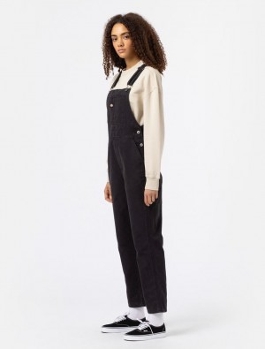 Overalls γυναικεια Dickies Duck Canvas Classic Bib μαυρα | 112286999