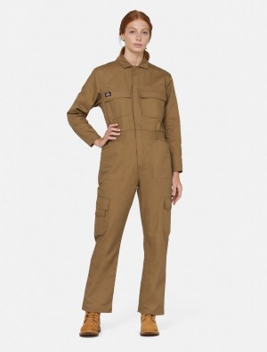 Overalls γυναικεια Dickies Everyday καφε | 775751692