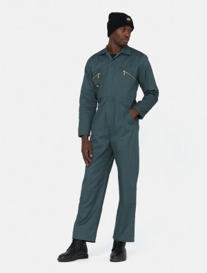 Overalls ανδρικα Dickies Redhawk πρασινο | 578937464