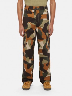 Παντελονι Cargo ανδρικα Dickies Duck Canvas Camo Camouflage | 589159788