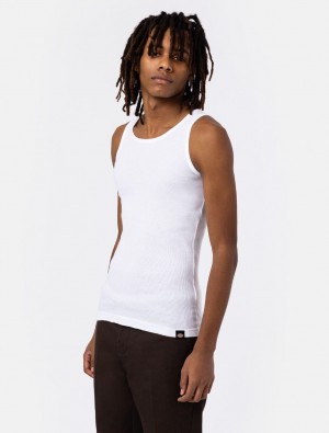 μπλουζακια ανδρικα Dickies 3-Pack ασπρα | 972523683