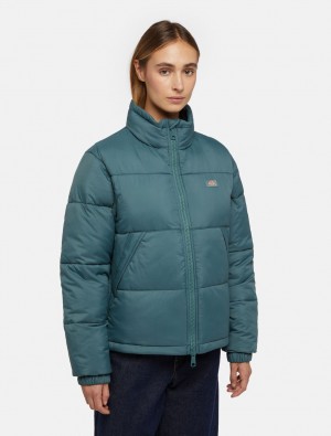 Μπουφαν γυναικεια Dickies Alatna πρασινο | 519857024