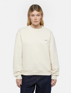 Φούτερ γυναικεια Dickies Clancy ασπρα | 275104357