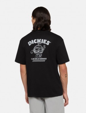 μπλουζακια ανδρικα Dickies Colstrip μαυρα | 829758187