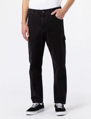 Παντελονι ανδρικα Dickies Duck Canvas Carpenter μαυρα | 320412481