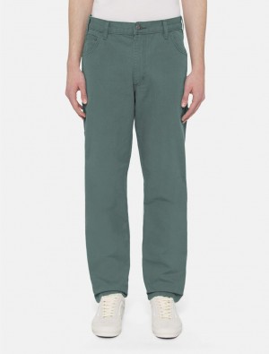 Παντελονι ανδρικα Dickies Duck Canvas Carpenter πρασινο | 895308400