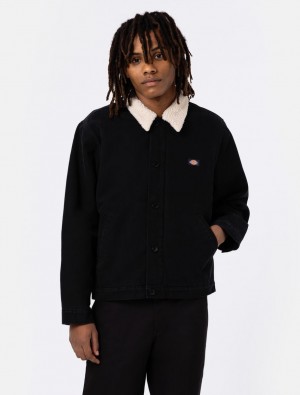 Μπουφαν ανδρικα Dickies Duck Canvas Deck μαυρα | 251291794