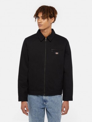 Μπουφαν ανδρικα Dickies Duck Canvas Painter μαυρα | 914983671