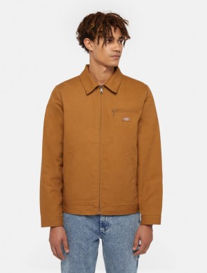 Μπουφαν ανδρικα Dickies Duck Canvas Painter καφε | 95679054