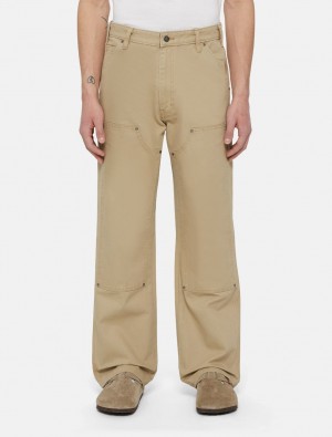 Παντελονι ανδρικα Dickies Duck Canvas Utility Χακί | 415649989