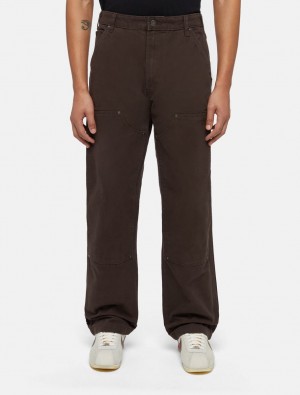Παντελονι ανδρικα Dickies Duck Canvas Utility σοκολάτα | 899866410