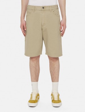 Σορτσ ανδρικα Dickies Duck Canvas καφε | 266807312