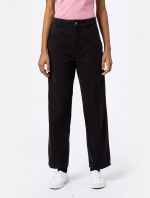 Παντελονι γυναικεια Dickies Duck Canvas μαυρα | 816965722