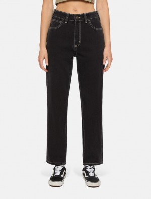 Τζιν γυναικεια Dickies Ellendale μαυρα | 492836481