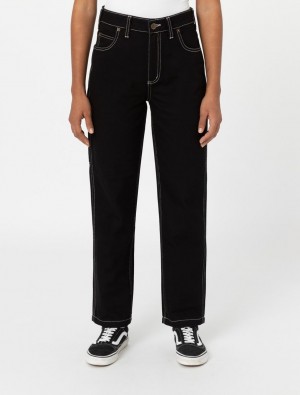 Τζιν γυναικεια Dickies Ellendale μαυρα | 683667792