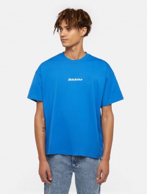 μπλουζακια ανδρικα Dickies Enterprise Short Sleeve μπλε | 905445390