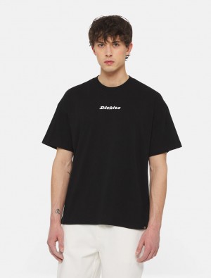 μπλουζακια ανδρικα Dickies Enterprise Short Sleeve μαυρα | 94583738