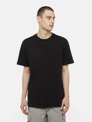 μπλουζακια ανδρικα Dickies Everyday Short Sleeve μαυρα | 214065662