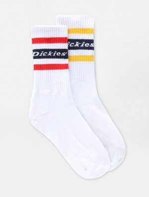 Καλτσεσ ανδρικα Dickies Genola ασπρα | 966873476