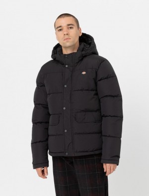 Μπουφαν ανδρικα Dickies Glacier View Puffer μαυρα | 99903192