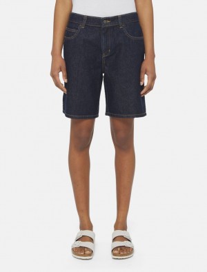 Σορτσ γυναικεια Dickies Herndon σκουρο μπλε | 248129871