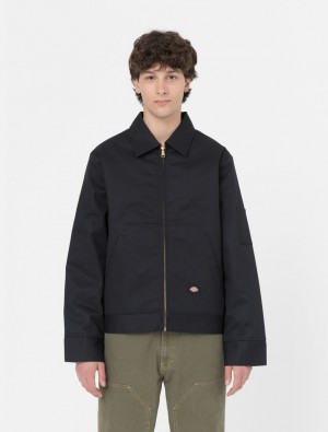 Μπουφαν ανδρικα Dickies Lined Eisenhower μαυρα | 359753695