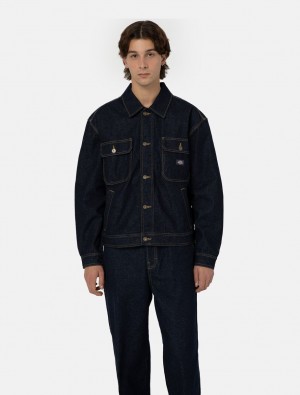 Μπουφαν ανδρικα Dickies Madison σκουρο μπλε | 798295739