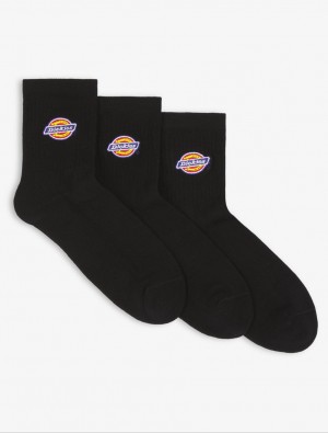 Καλτσεσ ανδρικα Dickies Mid Valley Grove μαυρα | 265326356