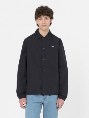 Μπουφαν ανδρικα Dickies Oakport Coach μαυρα | 326628577