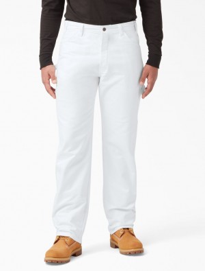 Παντελονι ανδρικα Dickies Painter ασπρα | 681960046