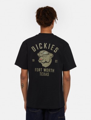 μπλουζακια ανδρικα Dickies Panther μαυρα | 390881598