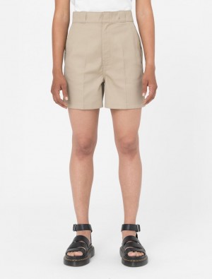 Σορτσ γυναικεια Dickies Phoenix Χακί | 441744886