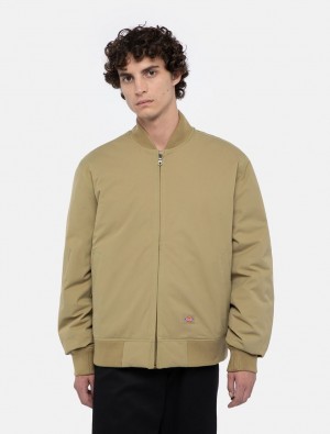 Μπουφαν ανδρικα Dickies Plains Bomber Ελιά | 477803286