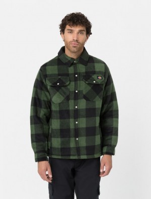 πουκαμισα ανδρικα Dickies Portland πρασινο | 267337773