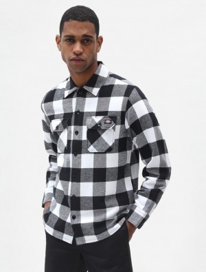 πουκαμισα ανδρικα Dickies Sacramento μαυρα | 249857679