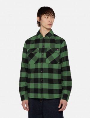 πουκαμισα ανδρικα Dickies Sacramento πρασινο | 590007927