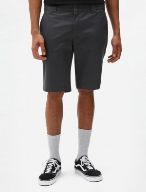 Σορτσ ανδρικα Dickies Slim Fit γκρι | 205063214