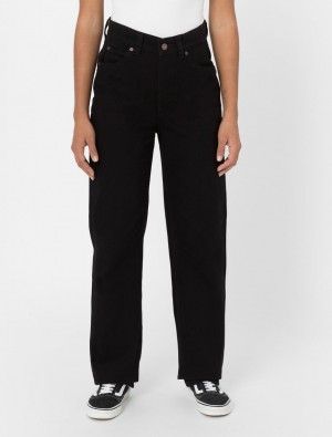 Τζιν γυναικεια Dickies Thomasville μαυρα | 6714928