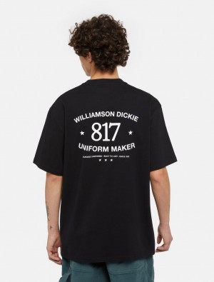 μπλουζακια ανδρικα Dickies Victor μαυρα | 686979135