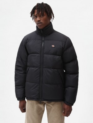 Μπουφαν ανδρικα Dickies Waldenburg μαυρα | 660142563