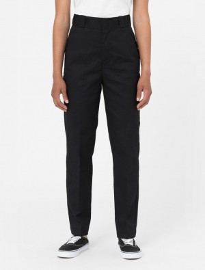 Παντελονι γυναικεια Dickies Whitford μαυρα | 681699862