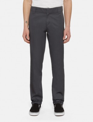 παντελόνι εργασίας ανδρικα Dickies 872 Slim Fit μαυρα | 596116665