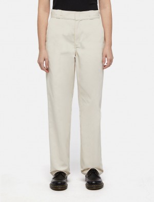 παντελόνι εργασίας γυναικεια Dickies 874 ασπρα | 356185803