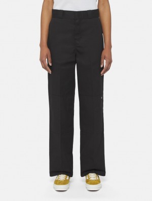παντελόνι εργασίας γυναικεια Dickies Double Knee μαυρα | 398806239