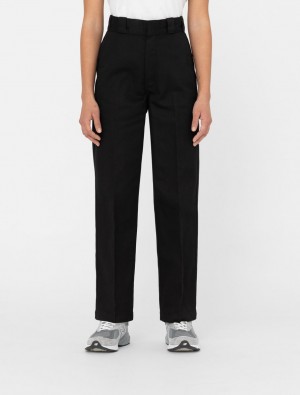 παντελόνι εργασίας γυναικεια Dickies Elizaville μαυρα | 517855192