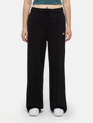 Παντελονι Φορμα γυναικεια Dickies Mapleton Straight μαυρα | 879000731