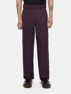 παντελόνι εργασίας ανδρικα Dickies Original 874 μωβ | 866896835